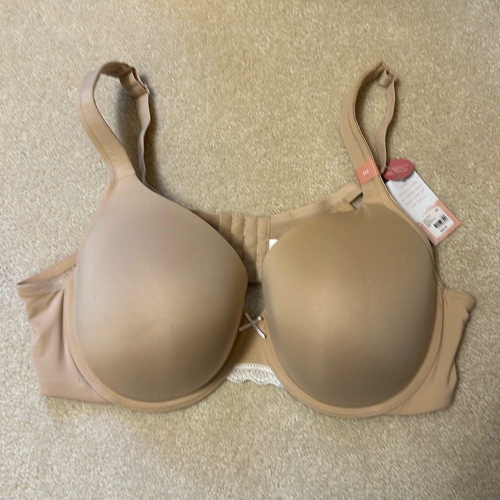 Pretty Cacique flesh tone lightly lined full coverage underwire bra size…